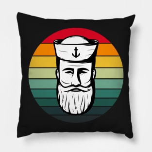 Boat Captain Vintage Pillow