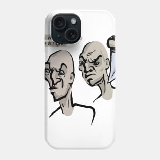 Two wrongs don't make a right Phone Case