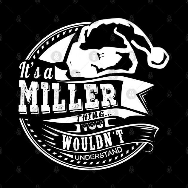 It's a Miller thing - Hat Xmas Personalized Name Gift by Cave Store