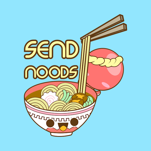 Send Noods - Ramen by LineXpressions