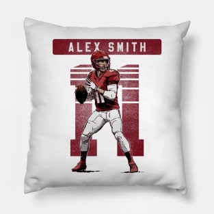 Alex Smith Washington Grunge Pillow