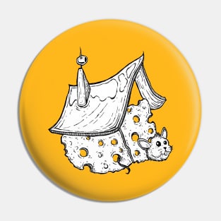 Cheesy Cottage Pin