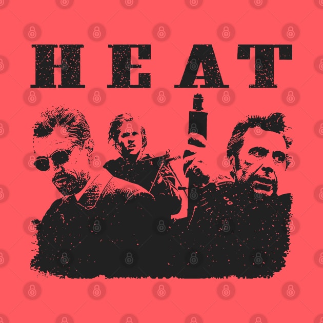 Heat // movie retro by akunetees