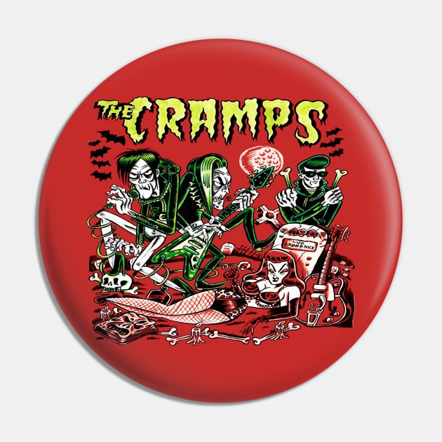 the crampssss bandssss Pin by KevinPower Art