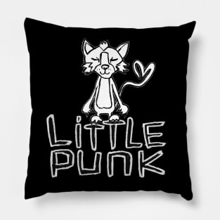 Little Punk, Punk cat Pillow