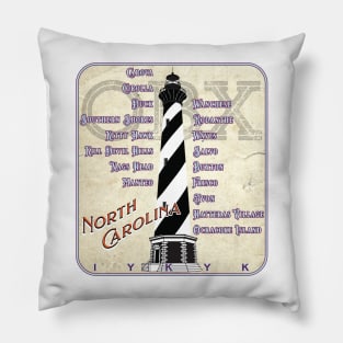 OBX Towns IYKYK Pillow