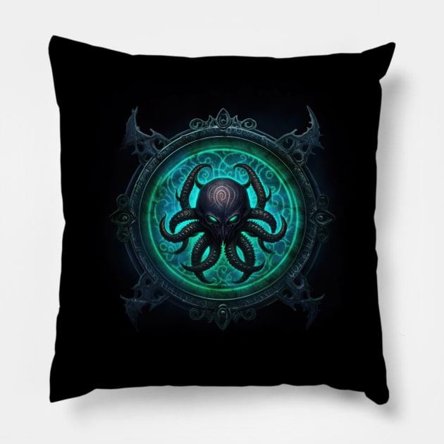 Mark of the elder gods Pillow by seantwisted