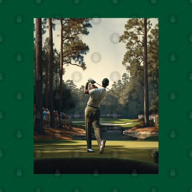 Augusta National - Original Artwork by Labidabop