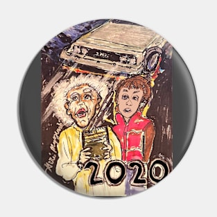 Back To The Future 35th Anniversary Pin