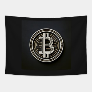 Golden Circuitry: Bitcoin's Digital Imprint Tapestry