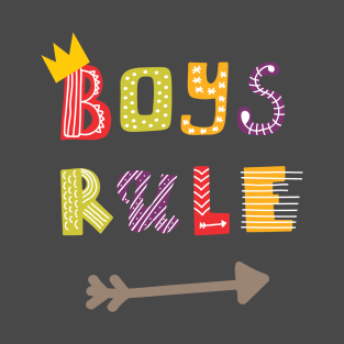 Boys Rule T-Shirt