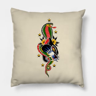 Panther Snake Pillow