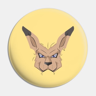 Leomon Face Pin