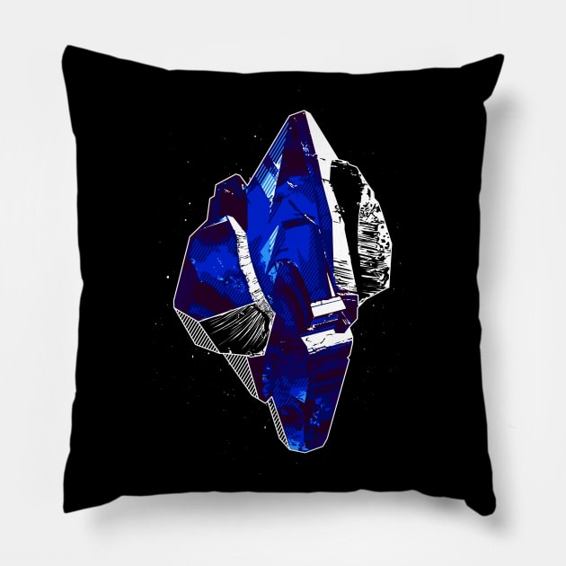 Sapphire Pillow by eranfowler