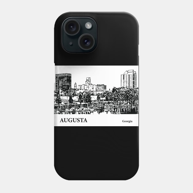 Augusta - Georgia Phone Case by Lakeric