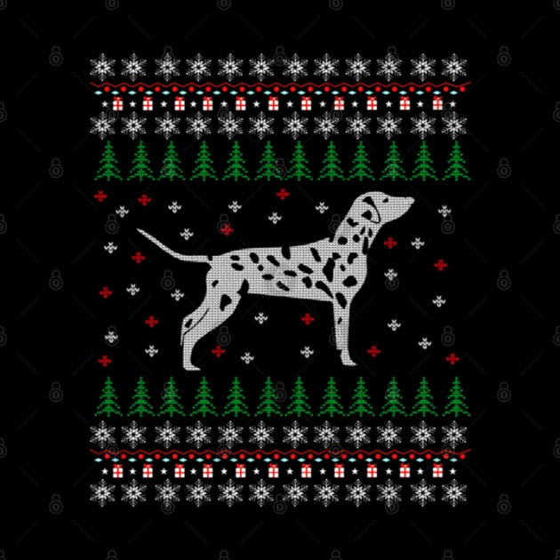 Dalmatian Ugly Christmas Sweater Gift by uglygiftideas