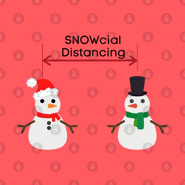 Snowcial Distancing by JuanaBe