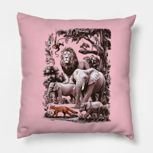 The Animal Kingdom Pillow