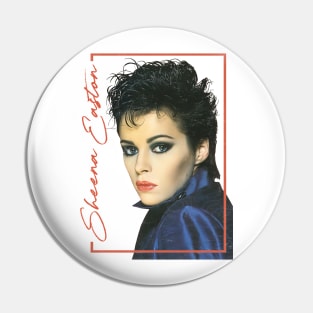 Sheena Easton / 80s Retro Fan Design Pin