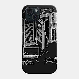 emergency case Vintage Patent Drawing Phone Case