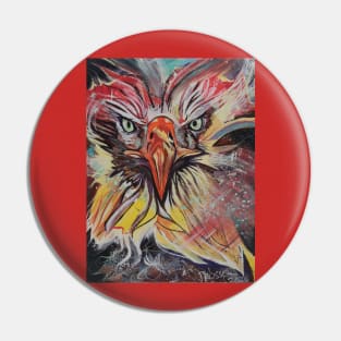 Fire Eagle Pin