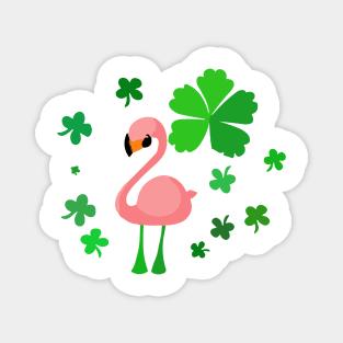 on St. Patrick’s Day bird bag Magnet