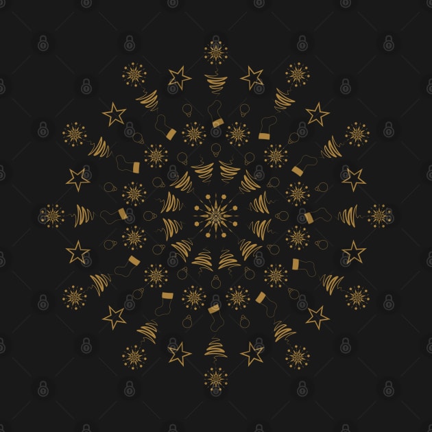 Christmas Pattern - 02 by SanTees