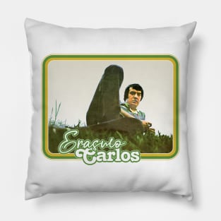 Erasmo Carlos /// Retro Fan Art Design Pillow