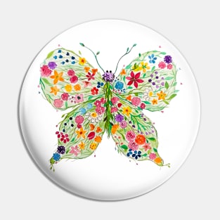 Blooming Butterfly Pin