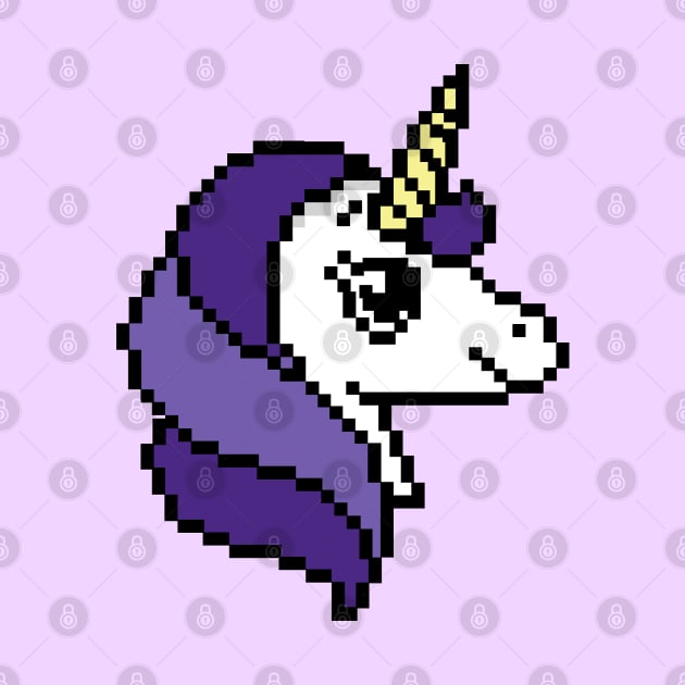 UNICORN PIXEL ART by nurkaymazdesing