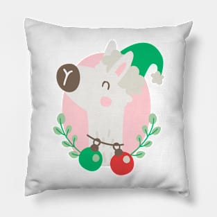 Christmas llama Pillow