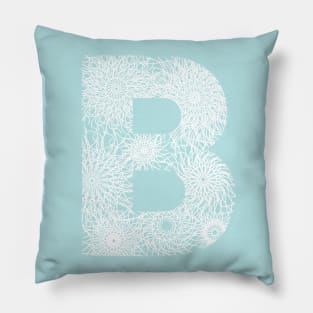 Letter B Pillow