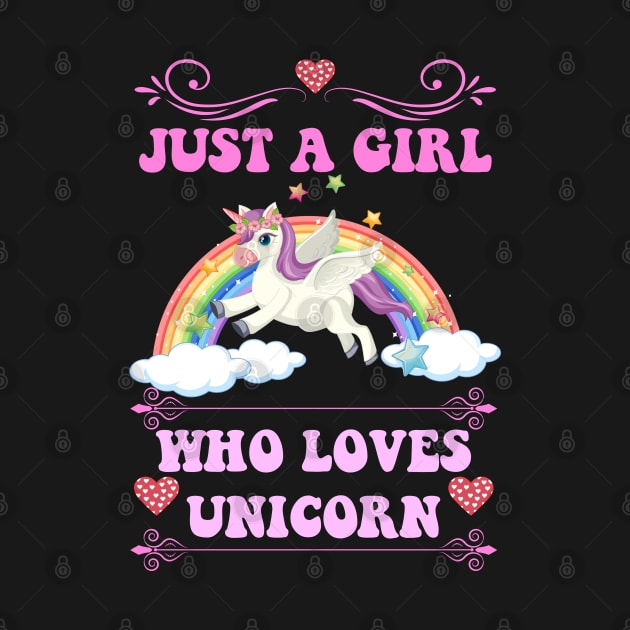 just a girl who loves Unicorn by Eric Okore