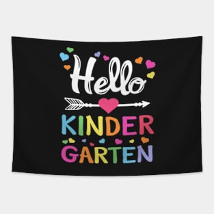 Heo Kindergaten  1st Day of Kindergarten Cute Sweat Tapestry