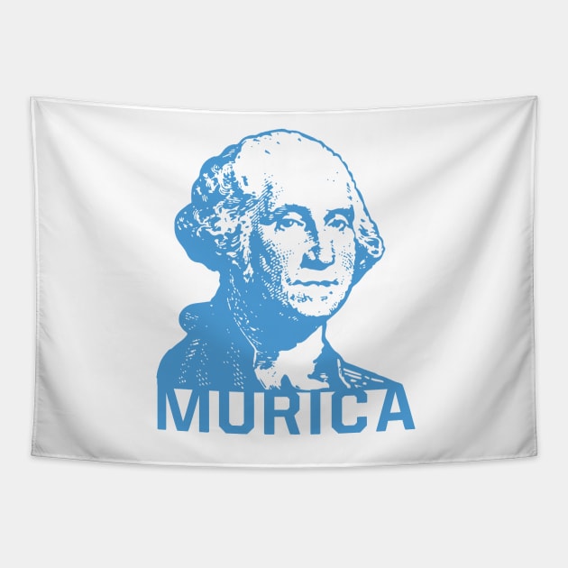 Murica - George Washington Tapestry by Kyle O'Briant