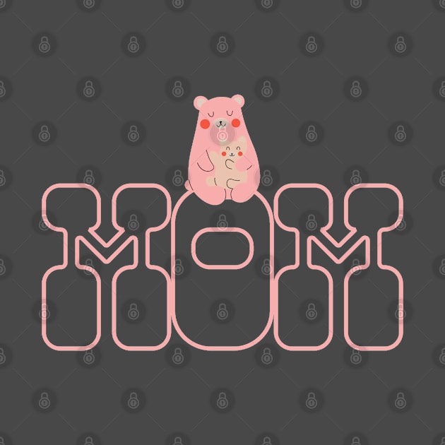 Mom-Happy mother's day design by Asafee's store