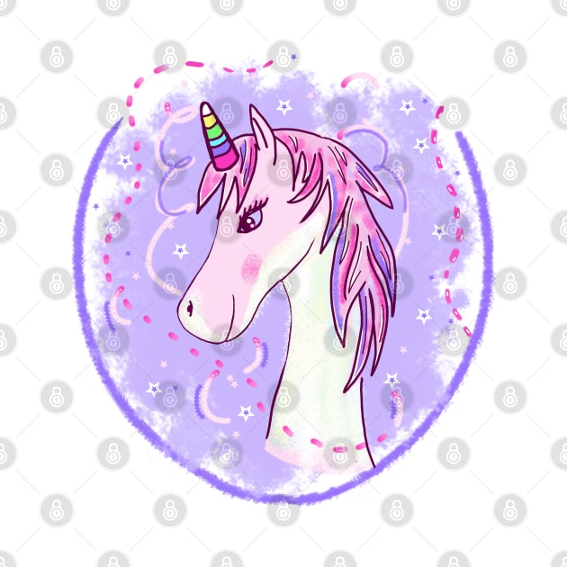 Girly Unicorn by Aurealis