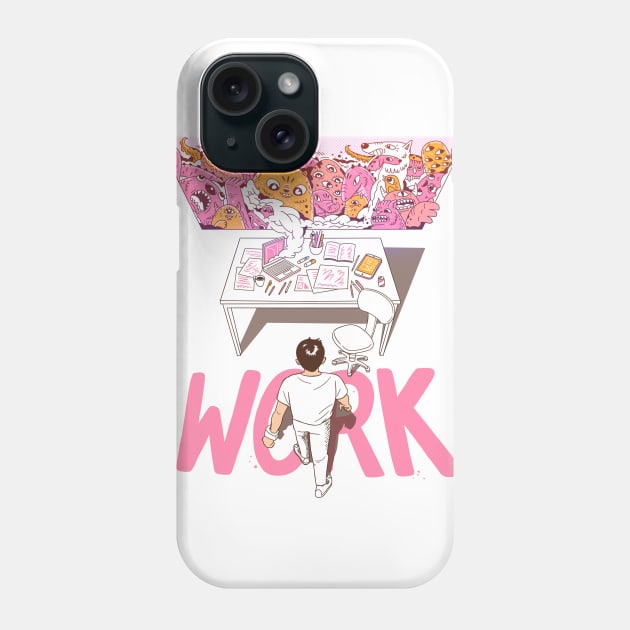 Work Phone Case by geolaw