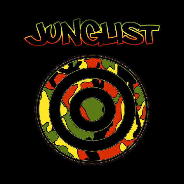 Junglist-Rasta Target by AutotelicArt