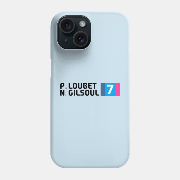 Pierre-Louis Loubet/Nicolas Gilsoul Phone Case by SteamboatJoe