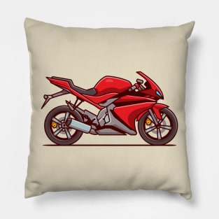 Sport Bike Motorcycle Pillow