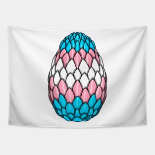 Transgender Pride Dragon Egg Tapestry