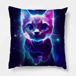 Cosmic Kitty Pillow