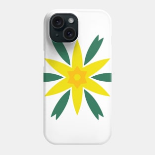 Daffodil Starflower (Yellow Green) Phone Case