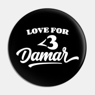 Love For Damar v10 Pin