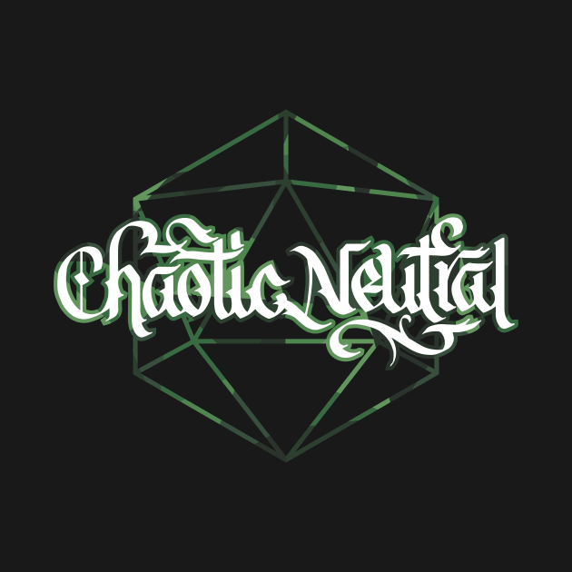 Chaotic Neutral D20 by polliadesign