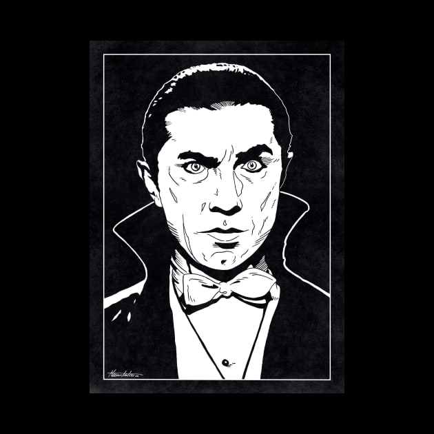 DRACULA (1931) (Black and White) by Famous Weirdos