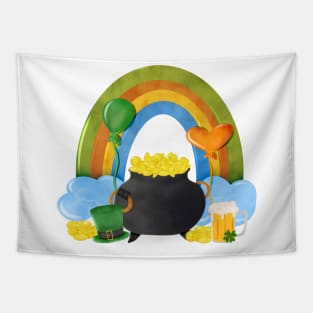 St Patricks day design Tapestry