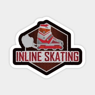 Inline Skating Magnet