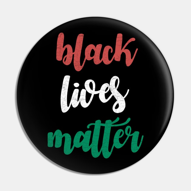 Black lives matter Pin by valentinahramov